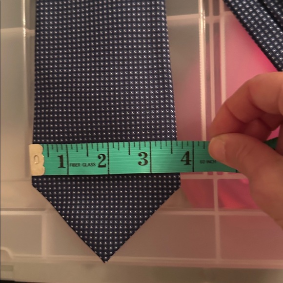 Vintage Chaps men’s tie 100% silk men’s tie preowned - Picture 6 of 7